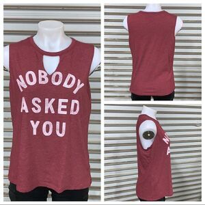 🛍️Jerryleigh cotton blend sleeveless t-shirt